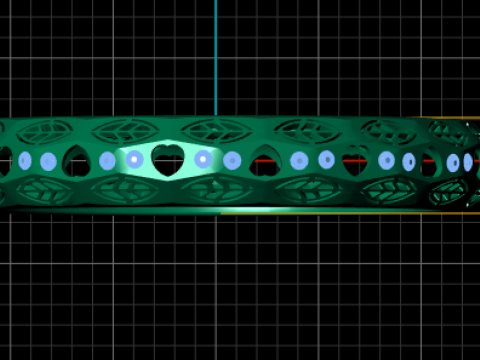 FILIGREE GOLD RING 3D PRINTABLE MODEL 3D Принт Модель