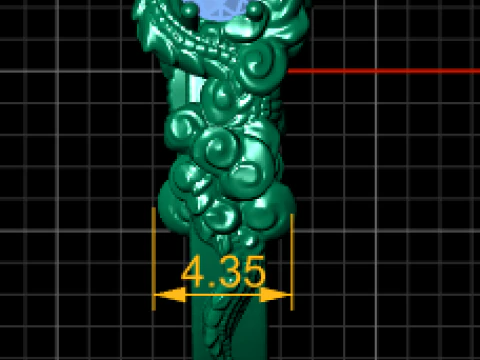 PREZIOSO ANELLO DI FIDANZAMENTO CON RUBINO MODELLO STAMPABILE 3D Modello di stampa 3D