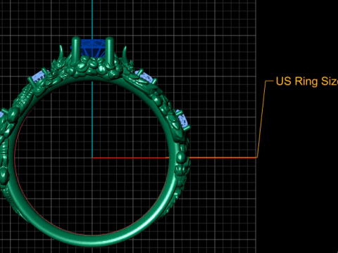 PREZIOSO ANELLO DI FIDANZAMENTO CON RUBINO MODELLO STAMPABILE 3D Modello di stampa 3D