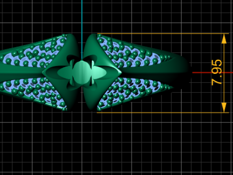 PRECIOUS DESIGN DIAMOND RING 3D PRINTABLE MODEL 3D प्रिंट मॉडल