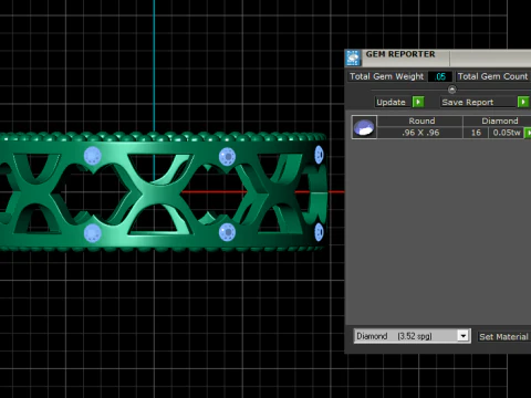 UNIQUE SHAPES DESIGN RING 3D PRINTABLE MODEL 3D Print Model