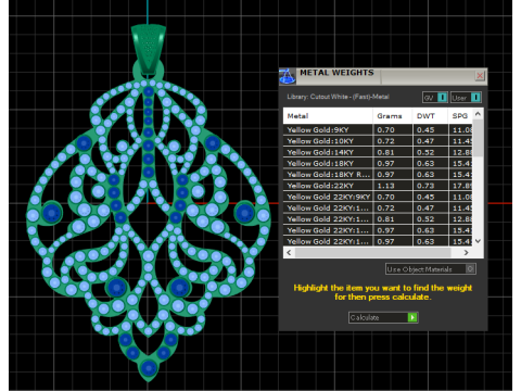 ANTIQUE AMERICAN PENDANT 3D PRINTABLE MODEL 3Dプリントモデル