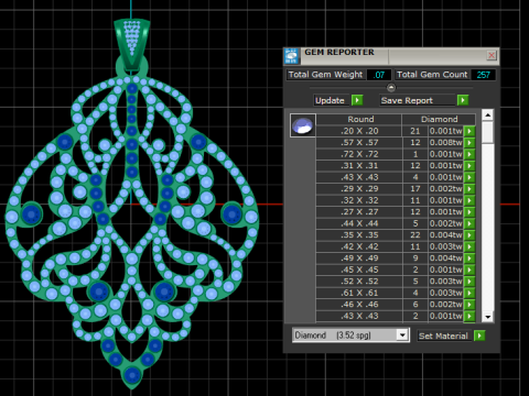 ANTIQUE AMERICAN PENDANT 3D PRINTABLE MODEL 3Dプリントモデル