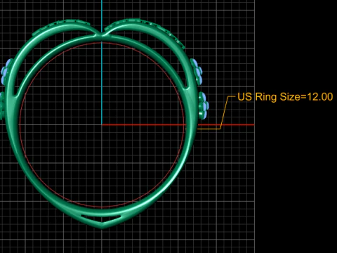 LITTLE PRINCESS NAME GOLDEN RING 3D PRINTABLE MODEL 3D Print Model