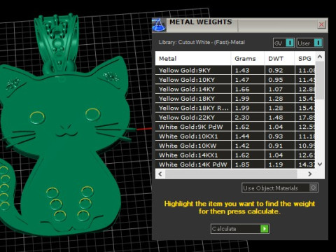CUTE CAT ANIMAL PENDANT 3D PRINTABLE MODEL Model do druku 3D