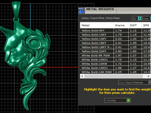 ROSE FLOWER AND CAT FACE PENDANT 3D PRINTABLE MODEL 3D Print Model