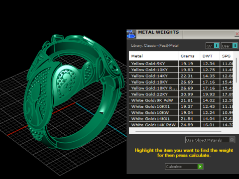 LUXURY BLUE SAPPHIRE RING 3D PRINTABLE MODEL 3D 프린트 모델