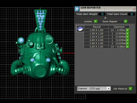 ARMY ARMOR HALMET PENDANT 3D PRINTABLE MODEL 3D Print Model