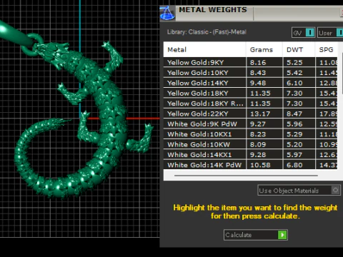 CHINESE REPTILE LIZARD PENDANT 3D PRINTABLE MODEL 3D Print Model
