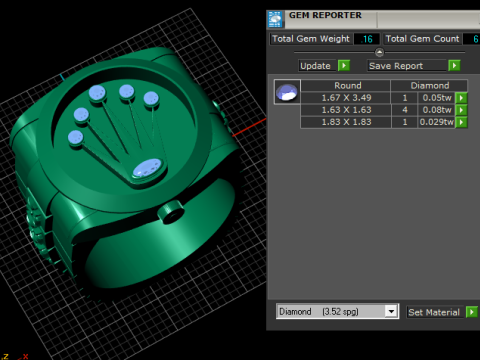 LUXURY LOGO RING 3D PRINTABLE MODEL 3D Print Model