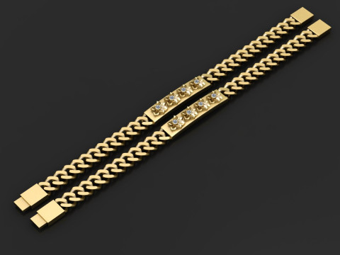 STYLISH CHAIN PENDANT 3D PRINTABLE MODEL 3D-printmodel
