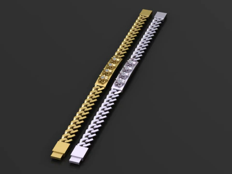 STYLISH CHAIN PENDANT 3D PRINTABLE MODEL 3D Print Model