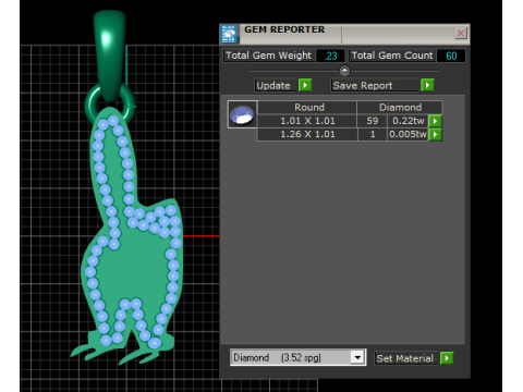 FORK STYLE PENDANT 3D PRINTABLE MODEL 3D 프린트 모델