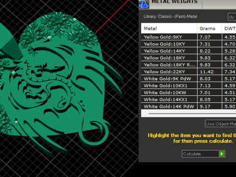 HEART SHAPE FLYING DRAGON PENDANT 3D PRINTABLE MODEL 3D Print Model