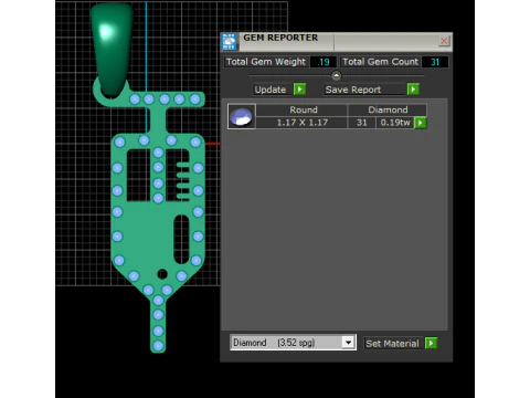 UNIQUE GOLD KEY PENDANT 3D PRINTABLE MODEL 3D Print Model