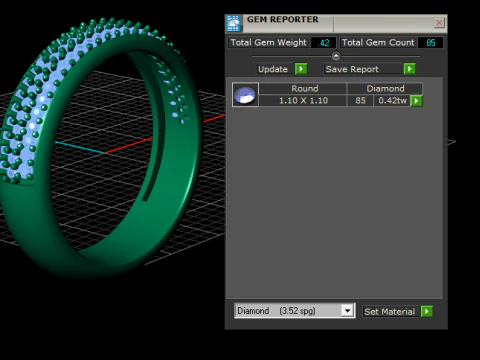 HIP HOP LUXURY RING 3D PRINTABLE MODEL 3D Print Model