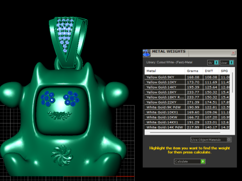 CLUSTER PENDANT 3D PRINTABLE MODEL 3D 프린트 모델