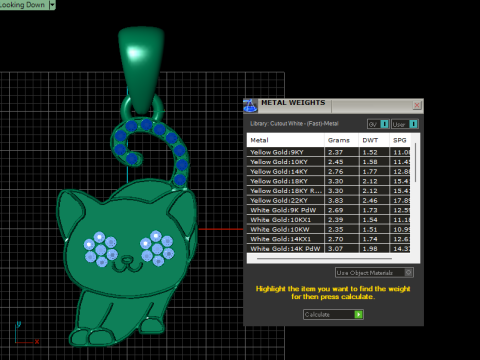 Happy cat PANDANT 3D PRINTABLE MODEL 3D-Druckmodell