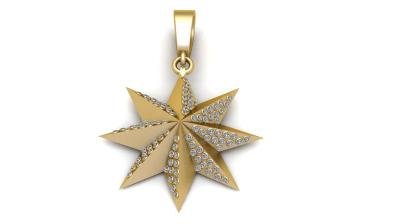 PENDANT 3D PRINTABLE MODEL 3D Принт Модель .c4d .max .obj .3ds .fbx .stl .blend 