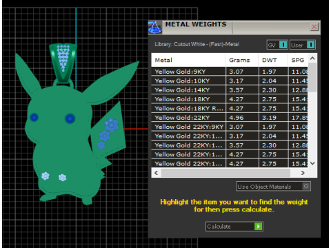 POKEMON CHARACTER PENDANT 3D PRINTABLE MODEL 3Dプリントモデル