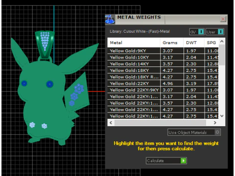 POKEMON CHARACTER PENDANT 3D PRINTABLE MODEL 3D Print Model