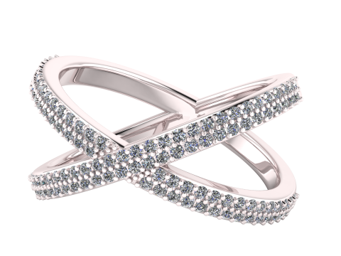 FANTASY RUBY RING 3D PRINTABLE MODEL Modèles 3D en vedette