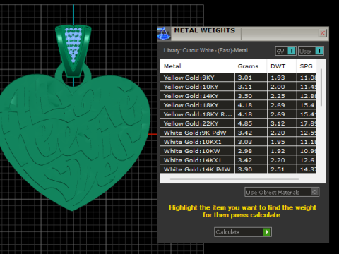UNIQUE DESIGN HEART PENDANT 3D PRINTABLE MODEL 3Dプリントモデル