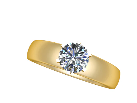 MODEL CETAK 3D CINCIN MEWAH SEDERHANA Model Cetak 3D