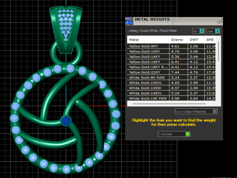 PRECIOUS LUCKY CHARM PENDANT 3D PRINTABLE MODEL Modelo de Impressão 3D