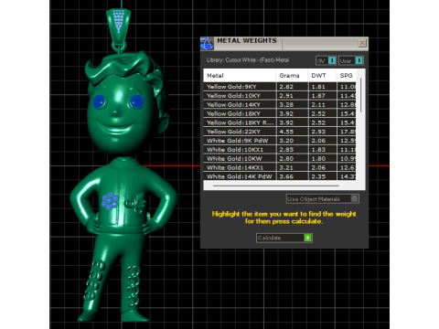 HANDSOME BOY PENDANT 3D PRINTABLE MODEL 3D-printmodel