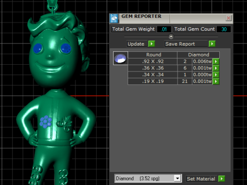 HANDSOME BOY PENDANT 3D PRINTABLE MODEL 3D-printmodel