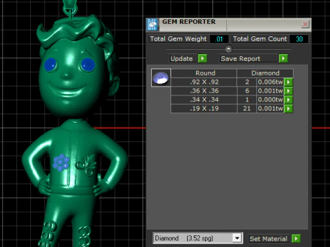 HANDSOME BOY PENDANT 3D PRINTABLE MODEL 3D Print Model