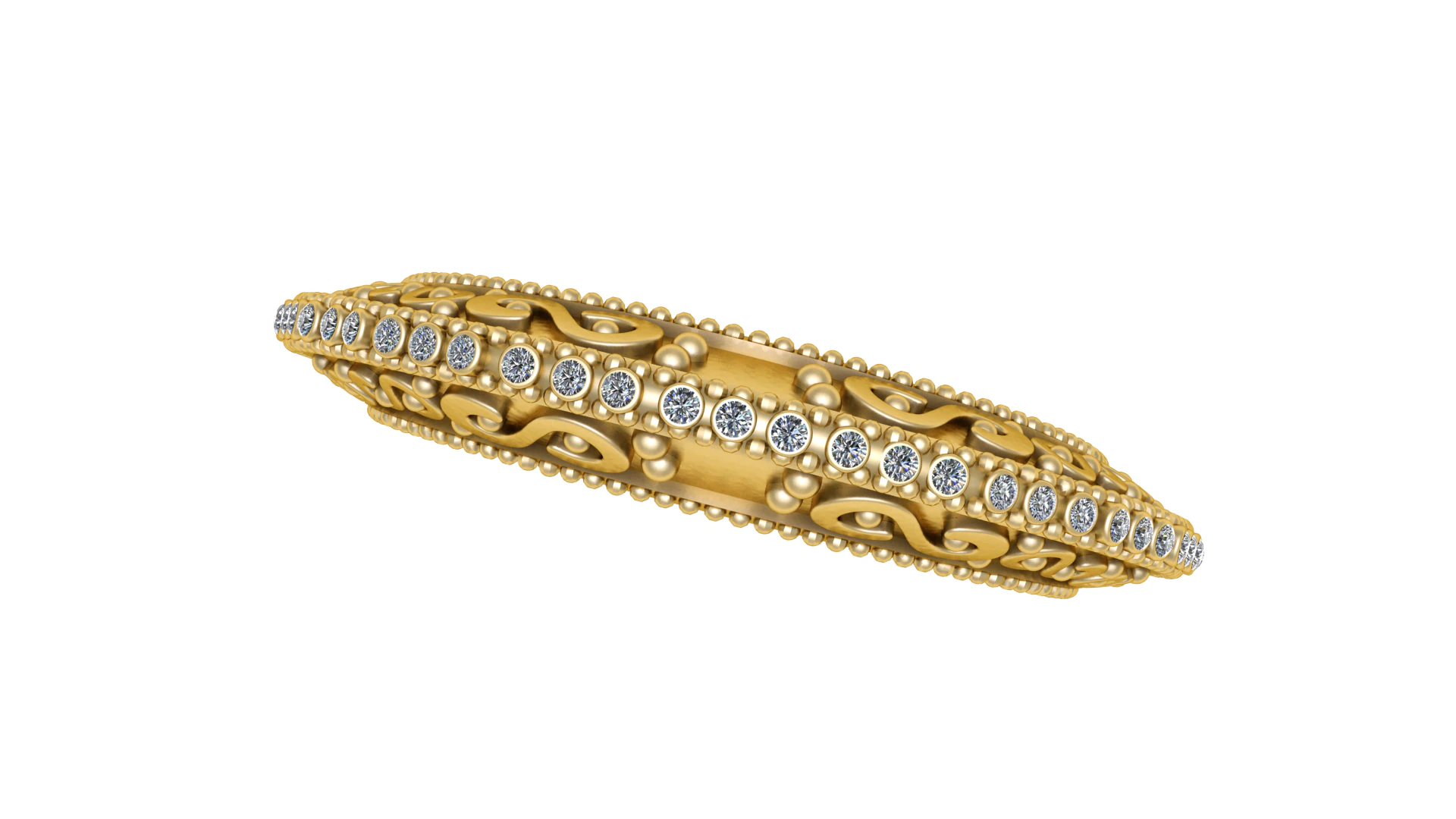 LUXURY ANTIQUE RING 3D PRINTABLE MODEL 3D Print Model .c4d .max .obj .3ds .fbx .stl .blend