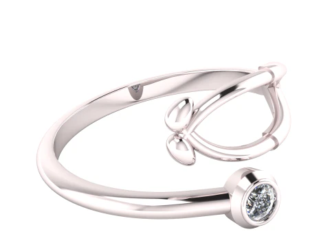 NEW STYLISH RING 3D PRINTABLE MODEL 3D Print Model