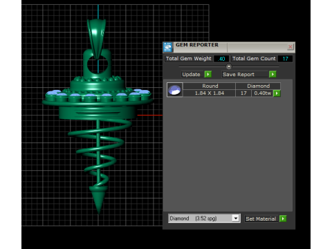 TOP TOY STYLE GOLD PENDANT 3D PRINTABLE MODEL 3D 打印模型