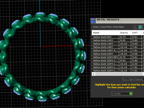 STYLISH FASHION RING 3D PRINTABLE MODEL 3D Print Model
