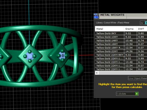 KENZO BAND GOLD RING 3D PRINTABLE MODEL Modello di stampa 3D
