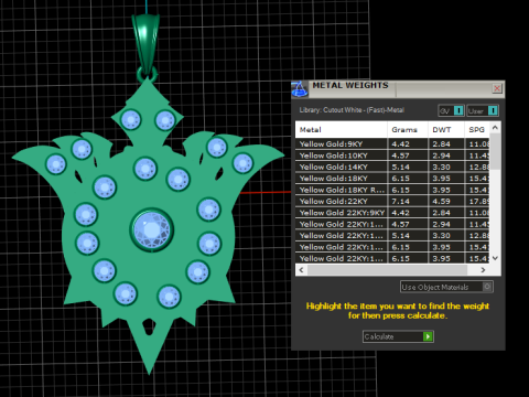 LUXURY SPINAL RUBY PENDANT 3D PRINTABLE MODEL 3D 打印模型