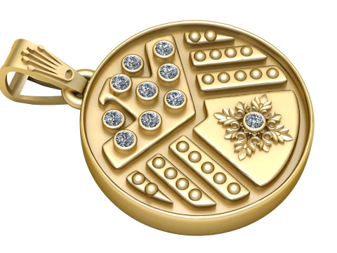 ELEGANCE MARQUISE PENDANT 3D PRINTABLE MODEL 3D Print Model
