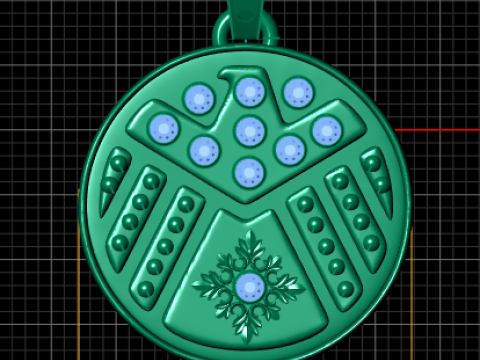 ELEGANCE MARQUISE PENDANT 3D PRINTABLE MODEL 3D Baskı Modeli