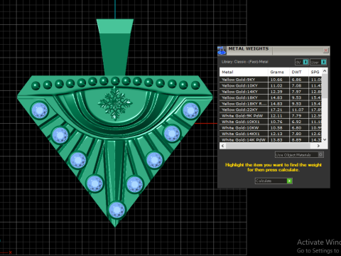 EVIL EYE DESIGN HORROR PENDANT 3D PRINTABLE MODEL 3D 打印模型
