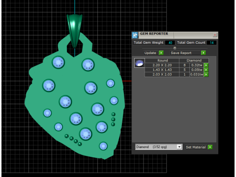 HEART SHAPE GRENADE PENDANT 3D PRINTABLE MODEL Modelo de Impressão 3D