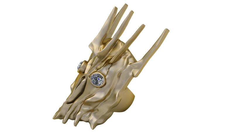 Sauron helmer PENDANT 3D PRINTABLE MODEL 3D Print Model .c4d .max .obj .3ds .fbx .stl .blend
