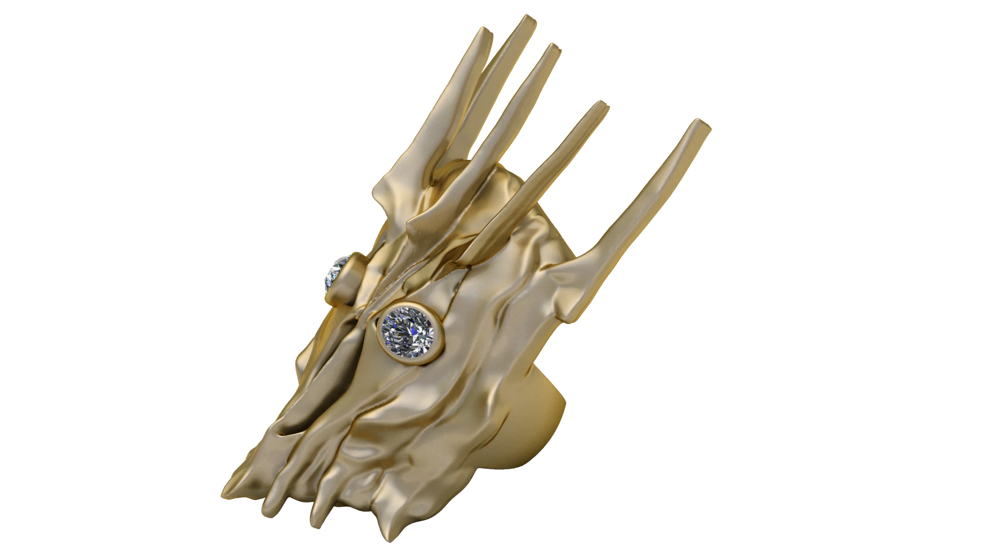 Sauron helmer PENDANT 3D PRINTABLE MODEL 3D Print Model .c4d .max .obj .3ds .fbx .stl .blend 