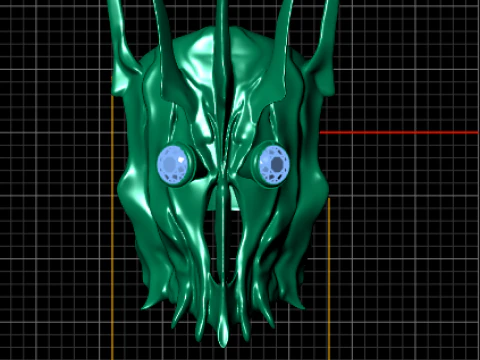 Sauron helmer PENDANT 3D PRINTABLE MODEL 3D Print Model