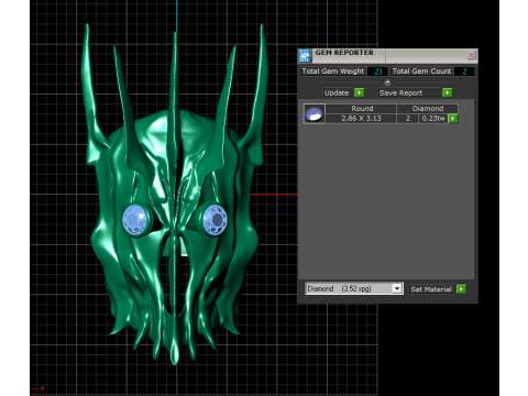 Sauron helmer PENDANT 3D PRINTABLE MODEL 3D Print Model