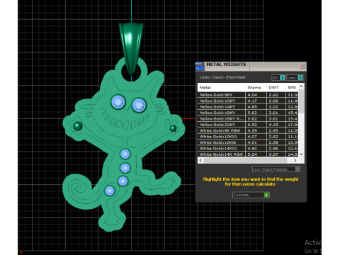 NAUGHTY CAT PENDANT 3D PRINTABLE MODEL 3D Baskı Modeli