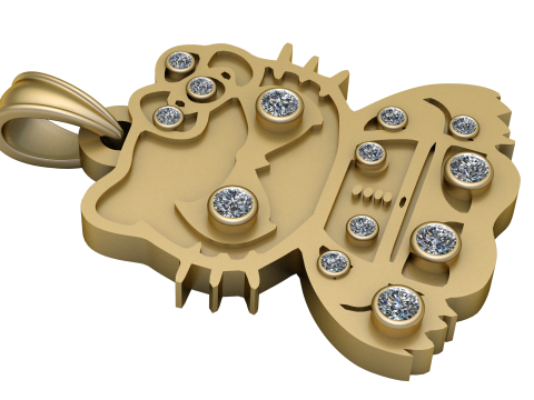 Alchemy PENDANT 3D PRINTABLE MODEL Modelo de impresión 3D