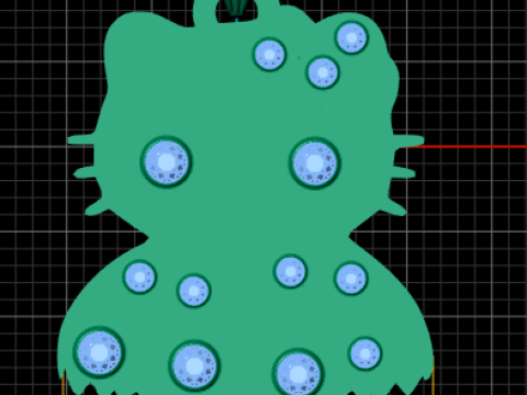 Alchemy PENDANT 3D PRINTABLE MODEL Modelo de impresión 3D