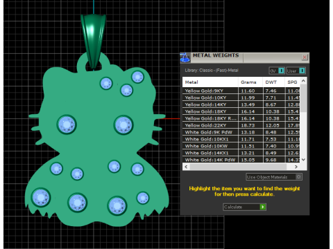 Alchemy PENDANT 3D PRINTABLE MODEL Modelo de impresión 3D